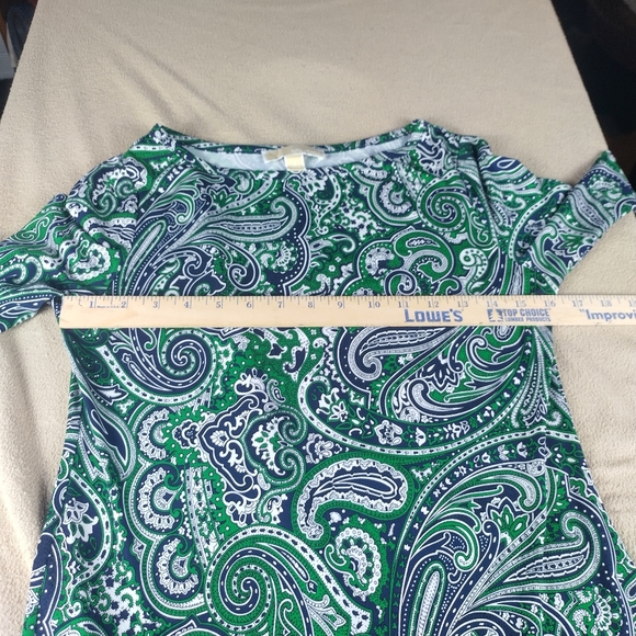 michael kors Women's Size Small Paisley Dress City Fashion - Picture 11 of 12
